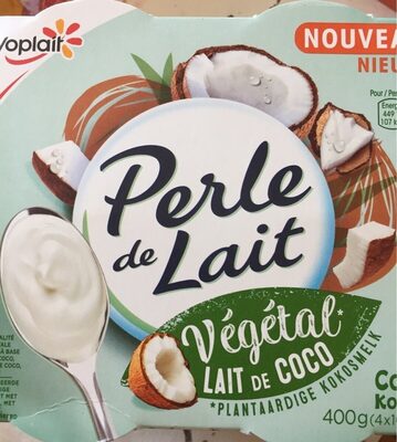 Perle de lait vegetal coco