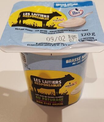 Les laitiers responsables Brassé nature