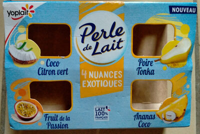 Perle de lait 4nuances exotiques front packaging