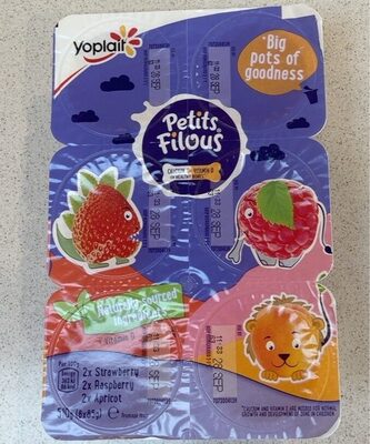 Yoghurt front packaging