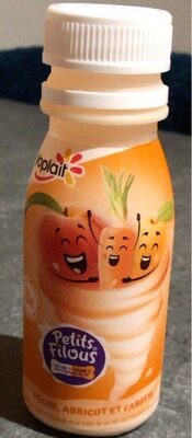 Petits filous peche abricot et carotte