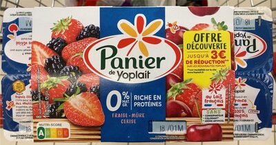 Panier de yoplait