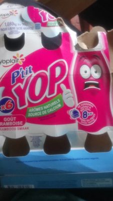 P'tit Yop framboise front packaging