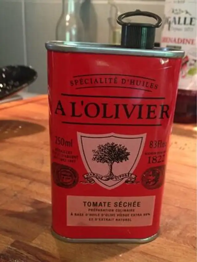 Bid. Rood Olijfolie Gedroogde Tom.