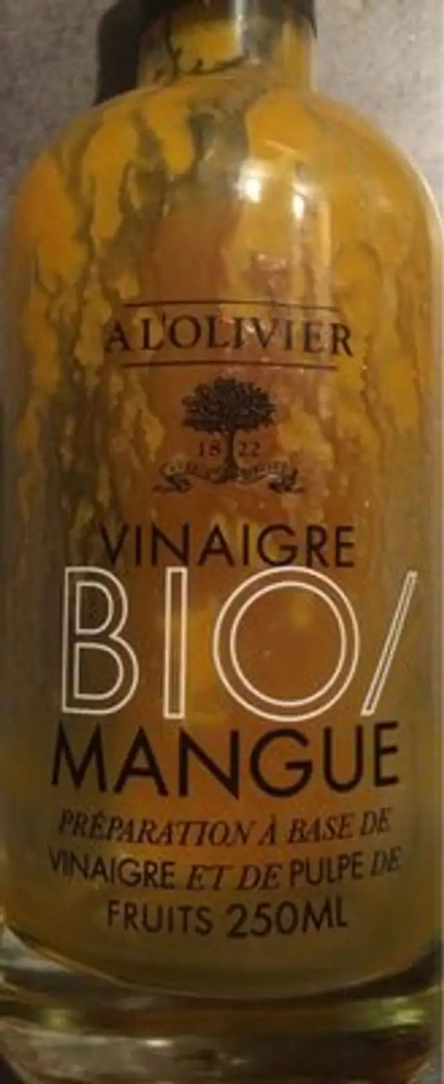 Vinaigre bio mangue