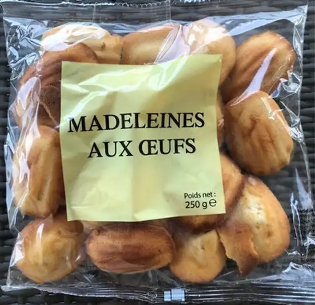 Madeleines aux oeufs