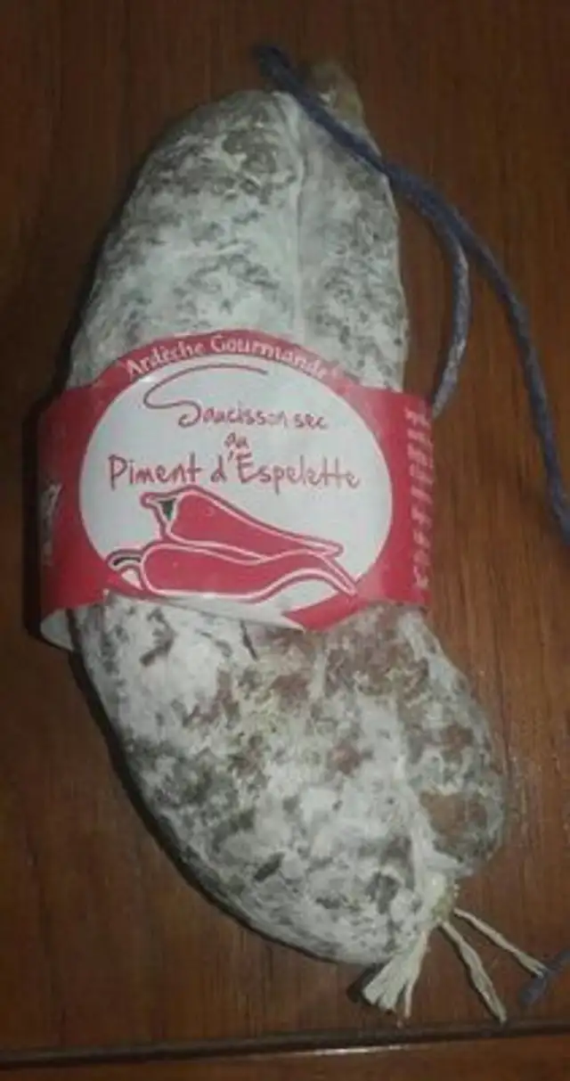 Saucisson sec au piment d'Espelette