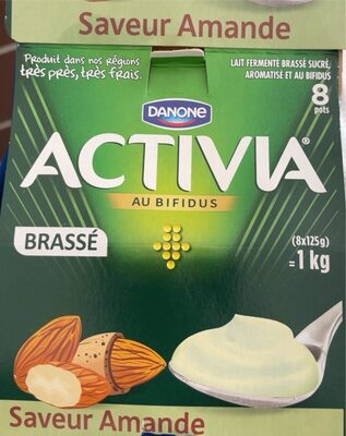Activia saveur amande