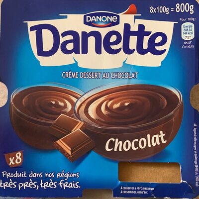 Crème dessert au chocolat