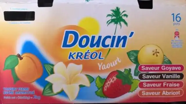 Yaourt ferme sucré aromatisé