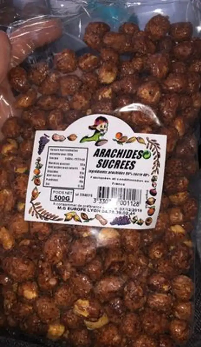 Arachides sucrées