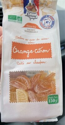 Bonbons Orange Citron