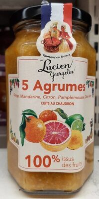 Confiture 5 Agrumes 300 gr