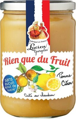 Puree de pommes citrons