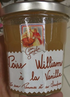 Poire Williams à la vanille
