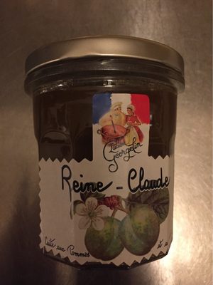 Confiture de Reine-Claude front packaging