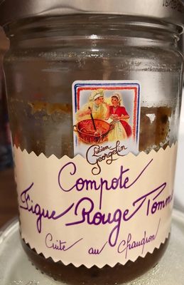 Compote Figue Rouge Pomme