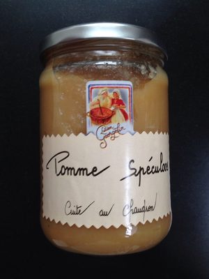 Compote Pomme Spéculoos front packaging