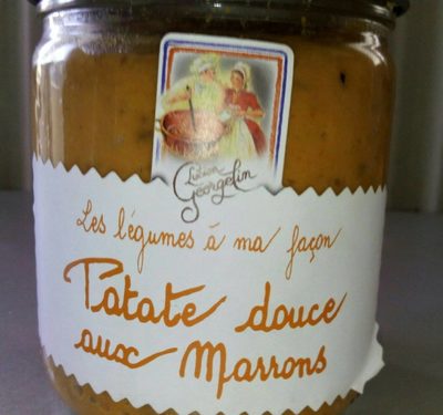 Patate douce aux marrons