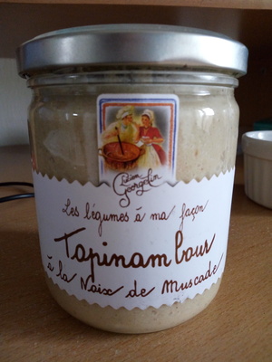 Topinambour à la noix de muscade