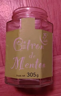 Citron de Menton