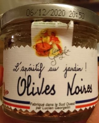 Tapenade olives noires