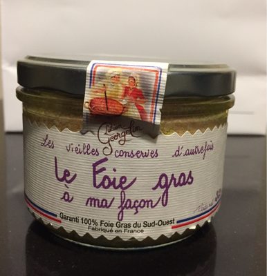 Le foie gras à ma façon
