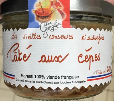Pâté aux cèpes
