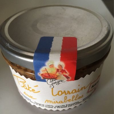 Pate Lorrain Aux Mirabelles Perlhuhnterrine Mit Mirabellen 220G front packaging