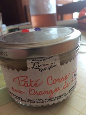 Pâté Corse aux Oranges de Bastia