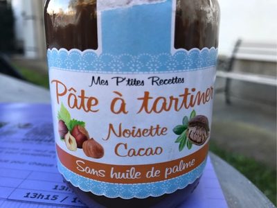 Pâte à tartiner Noisette Cacao front packaging