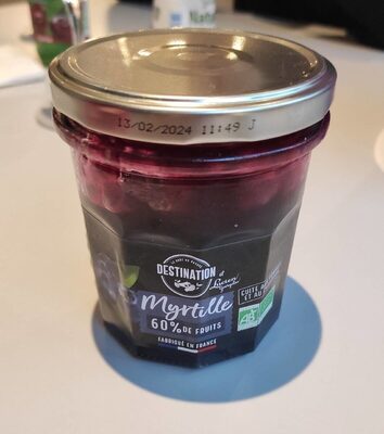 Confiture de myrtille