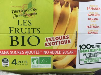 Epicerie / Epicerie Sucrée / Compotes Et Purées De Fruits