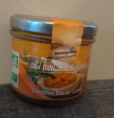 Les tartines du jardin - carottes bio et cumin