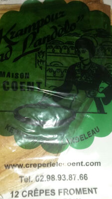 12 Crepes Krampouz Mad'Landelo Creperie Le Coent Moreau, 360 front packaging