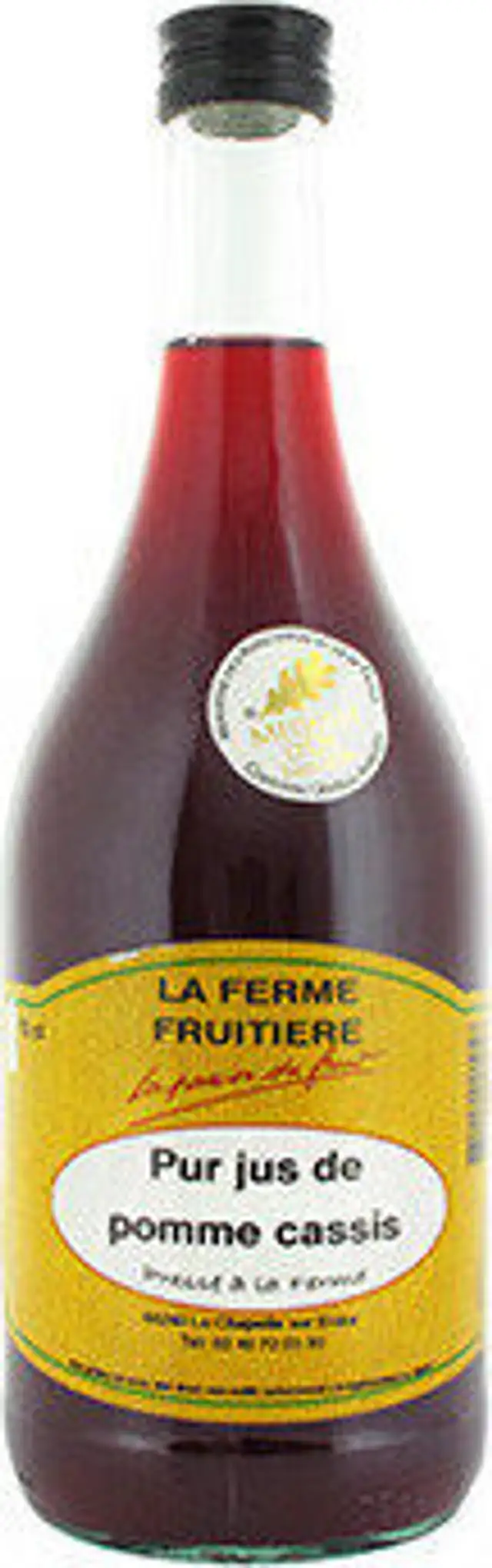 Pur Jus La Ferme fruitiere pomme cassis