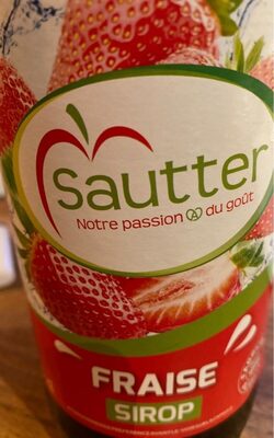 Sirop fraise