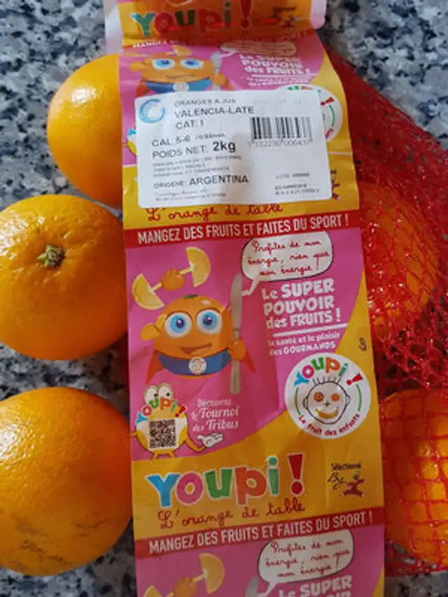 oranges à jus