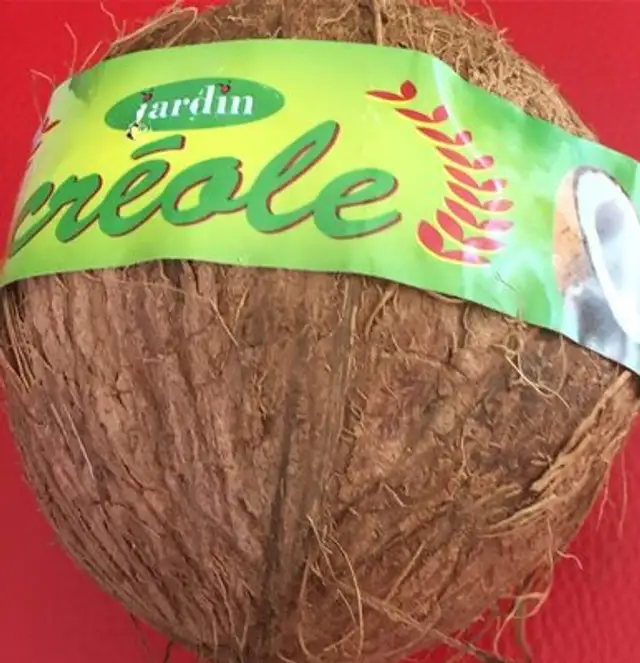 Créole ingredients label