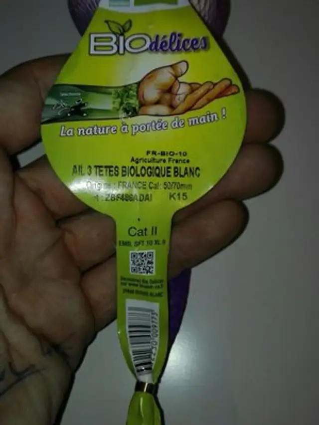 Ail ingredients label
