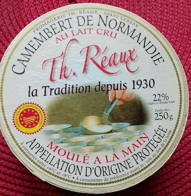 Camembert de Normandie front packaging