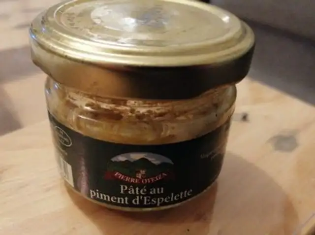 Pâté au piment d'Espelette