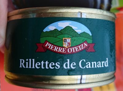 Rillettes de canard front packaging