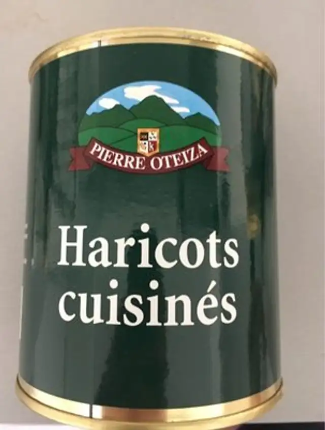 Haricots cuisinés