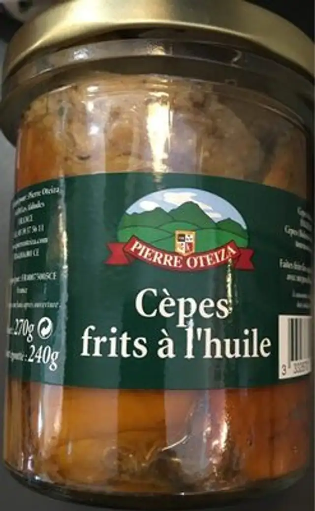 Cepes frits à l'huile