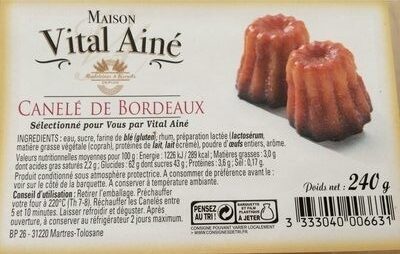 Canelé de Bordeaux