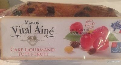 Cake gourmand tuuti fruti