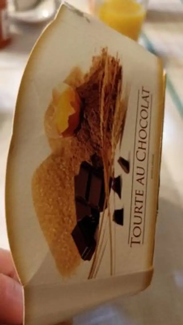 Tourte aux pépites de chocolat