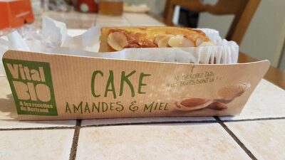 Cake amande et miel