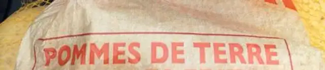 Pommes de terre ingredients label